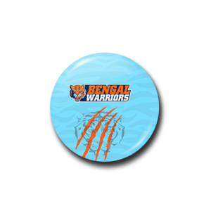 Pro Kabaddi Bengal Warriors Logo Badge