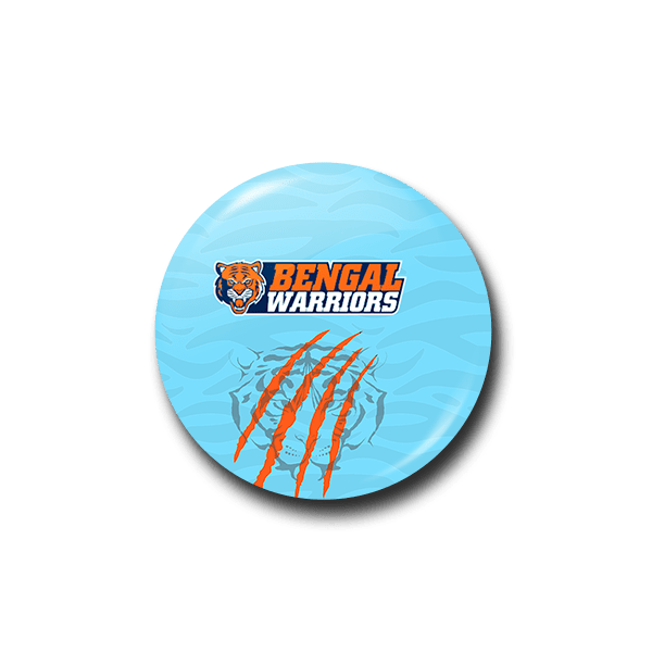 Pro Kabaddi Bengal Warriors Logo Badge