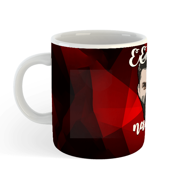 RCB Skipper Virat Kohli Cheering ESCN Coffee Mug