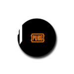 PUBG Black logo Badge