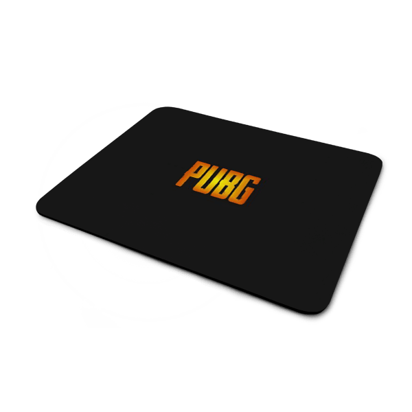 PUBG Fire Text Mousepad
