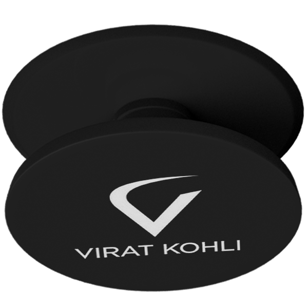 Indian Cricket Team Captain Virat Kohli Black Phone Gripper