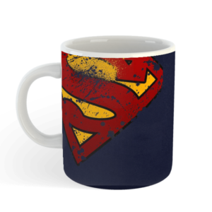 Superman Logo Blue Coffee Mug