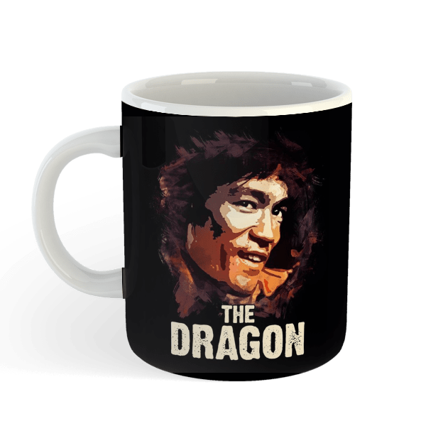Martial Arts Brucelee Dragon Coffee Mug
