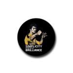 Bruce Lee Simplicity Quote Badge