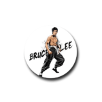 Bruce Lee Signature Stance Badge