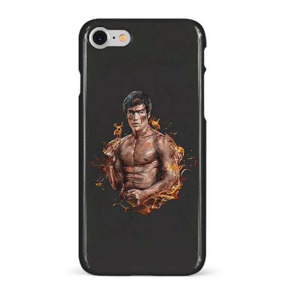 Bruce Lee Fire Stance Mobile Cover