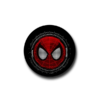 SpiderMan Face Black Badge