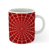 SpiderMan Red Web Coffee Mug