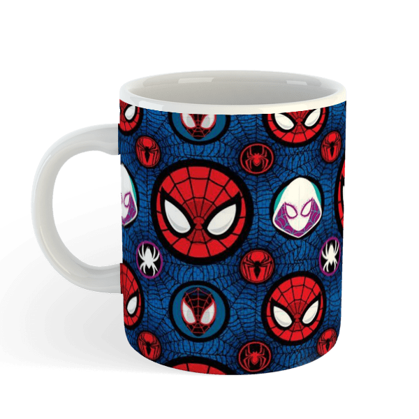 SpiderMan Characters Coffee Mug