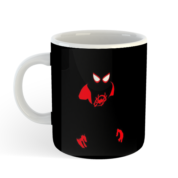 SpiderMan in Red Coffee Mug