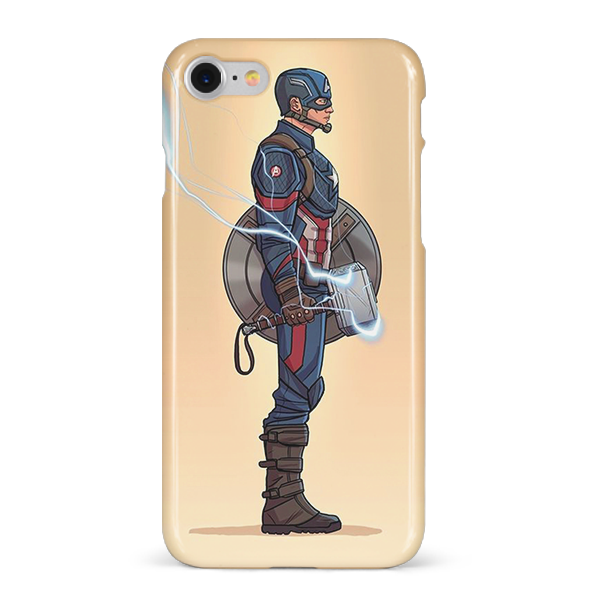 Captain America with Hammer Mobile Cover