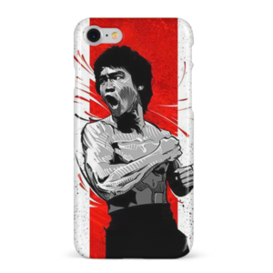 KungFu Brucelee Red Mobile Cover