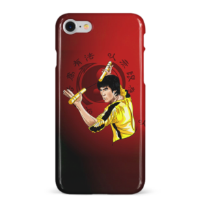 Brucelee with Nunchaku Mobile Cover