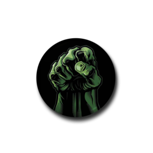 Hulk Hand Badge