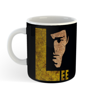 Bruce Lee Yellow Name Coffee Mug