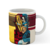 Captain America and IronMan Coffee Mug